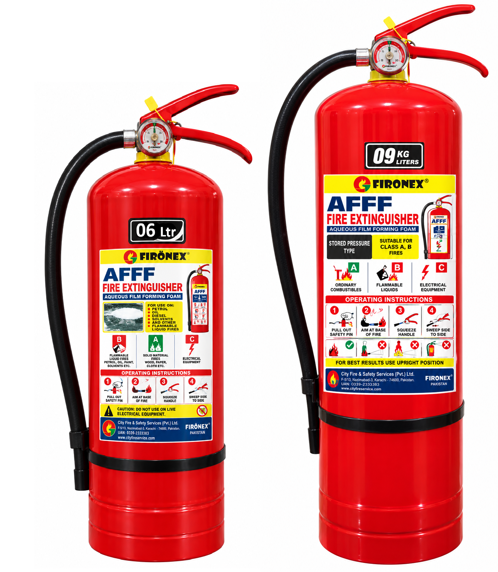 Fire Extinguisher Foam type (Aqua Film Forming) - Image 2