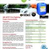 AR-AFFF Synthetic Foam Concentrate