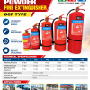 Fire Extinguisher Dry Powder DCP Type