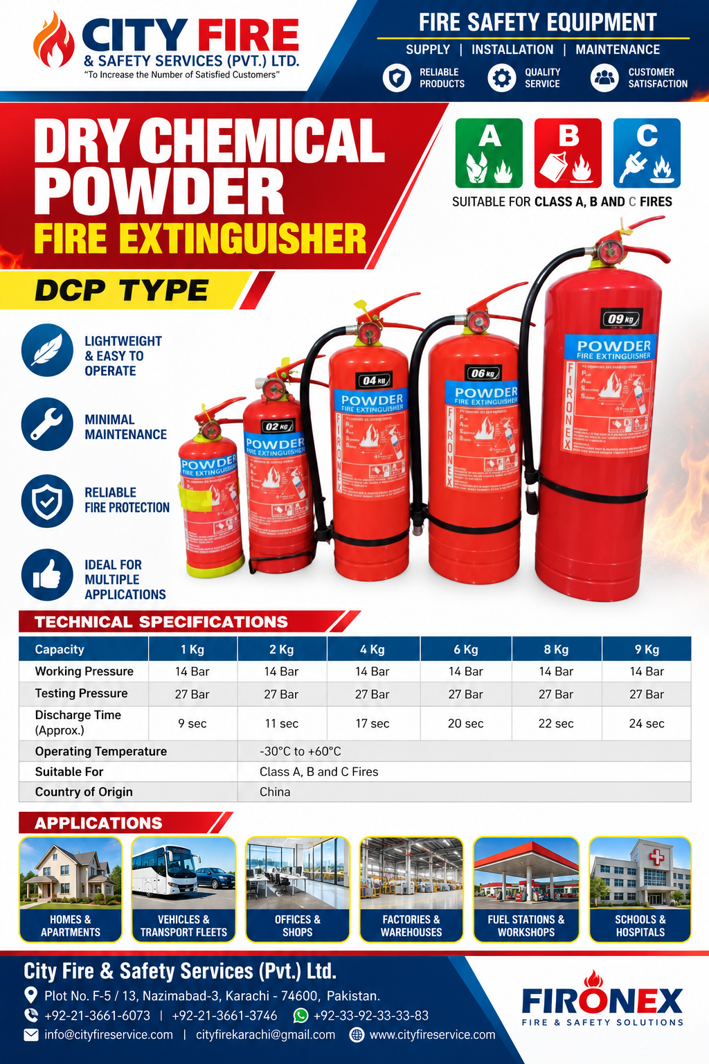 Fire Extinguisher Dry Powder DCP Type - Image 6