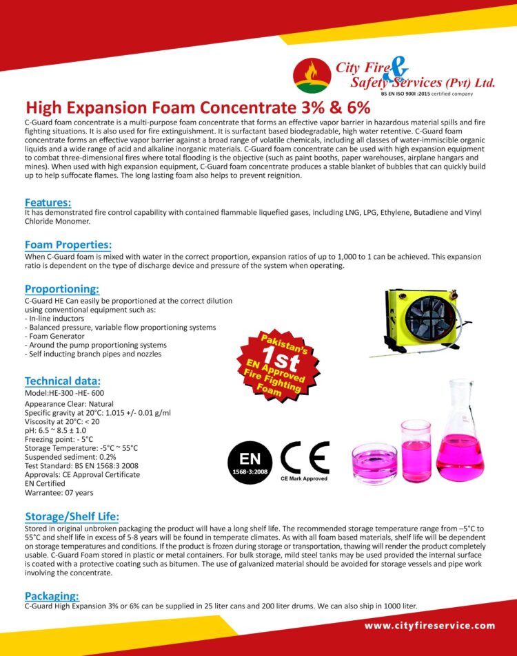 High Expansion Foam Concentrate - Image 3