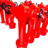 2 Way Pillar Fire Hydrant