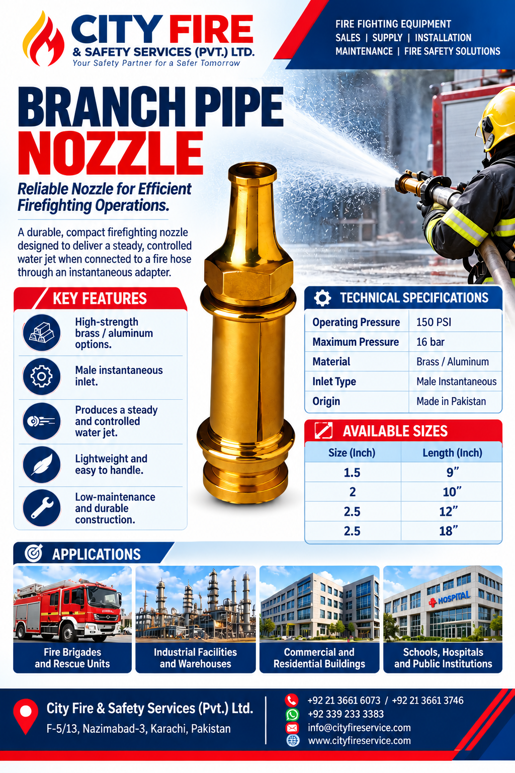 Branch Pipe Nozzle - Image 2