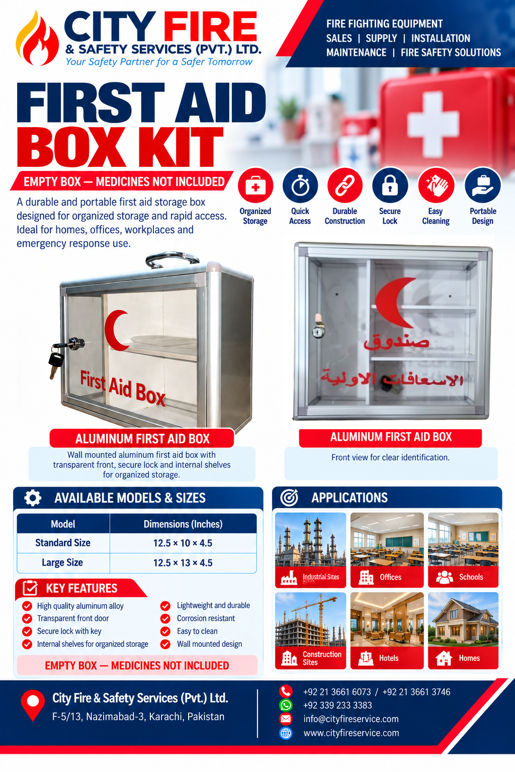 First Aid Box Kit - Image 3