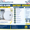 Smoke Alarm Battery Operated