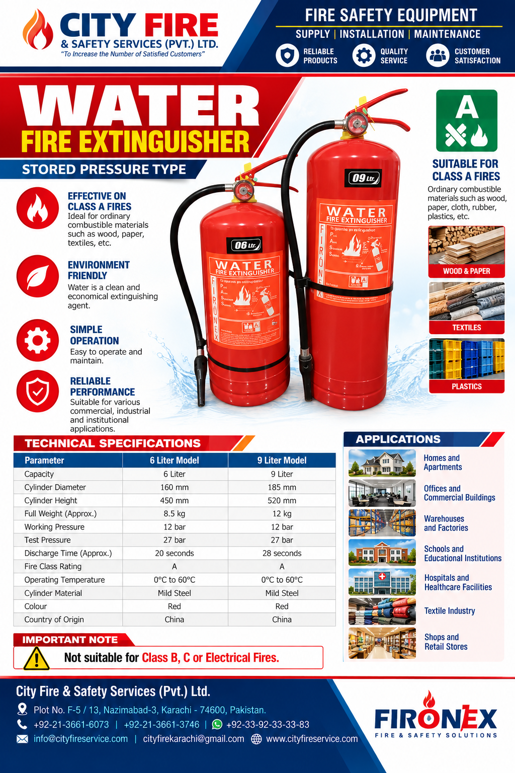 Fire Extinguisher Water Type - Image 4