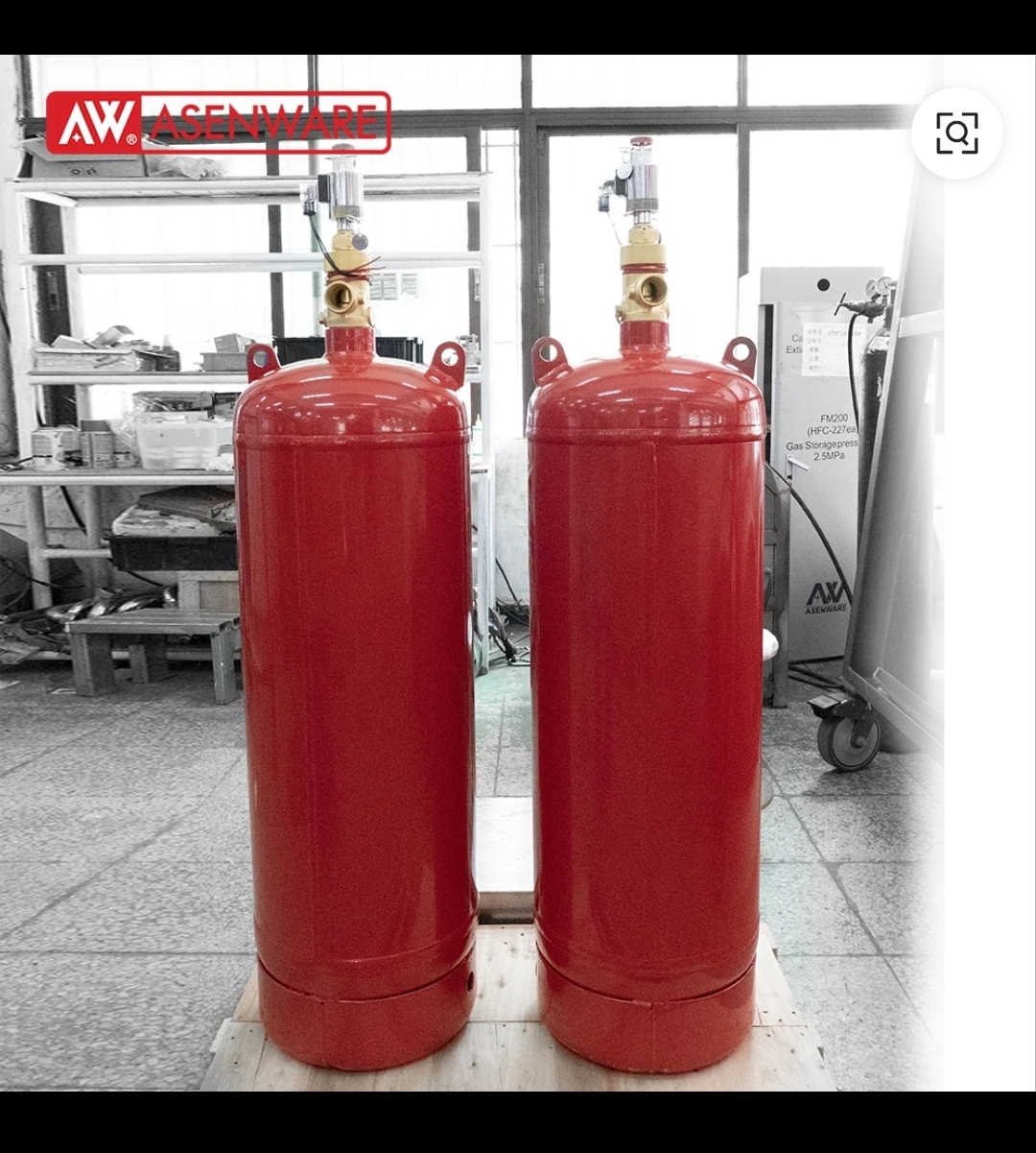 FM-200 (HFC-227ea) Clean Agent Fire Suppression Systems.