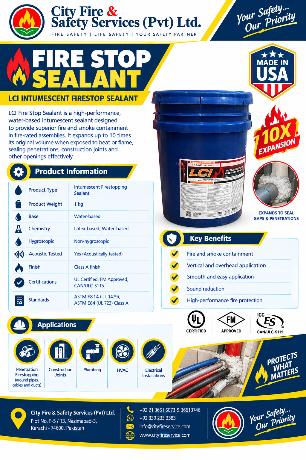 Fire Stop Sealant - Image 3