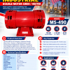 Fire Emergency Industrial Double Motor Siren / Hooter
