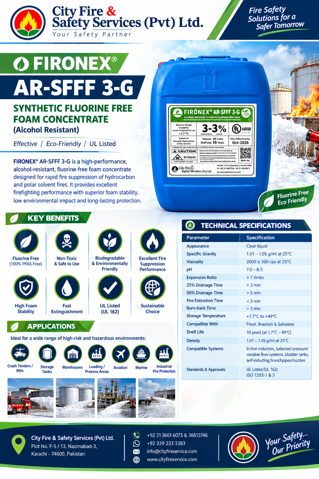 Fluorine Free Foam Concentrate - Image 2